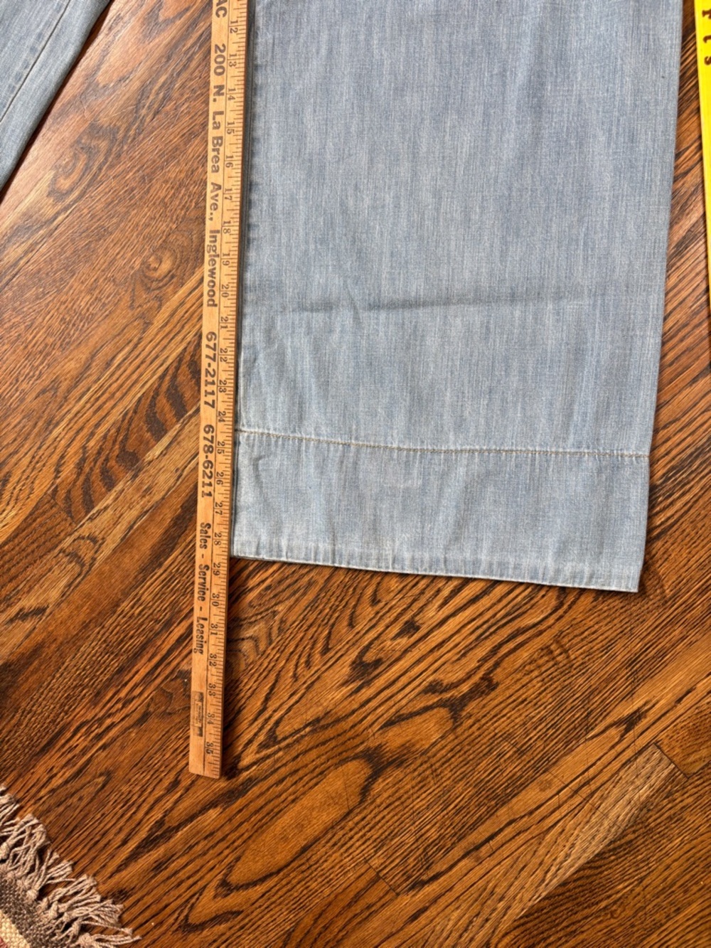 Rachel Comey Coxsone pants size 26 light wash - Picture 3 of 8